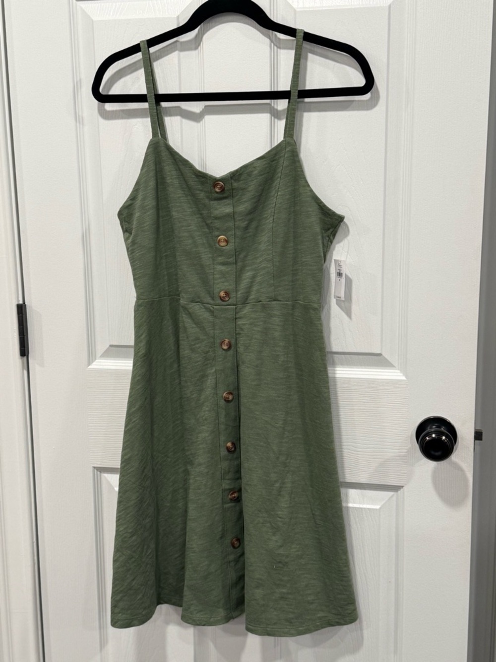Old Navy Olive Green Women's Scoop Neck sundress